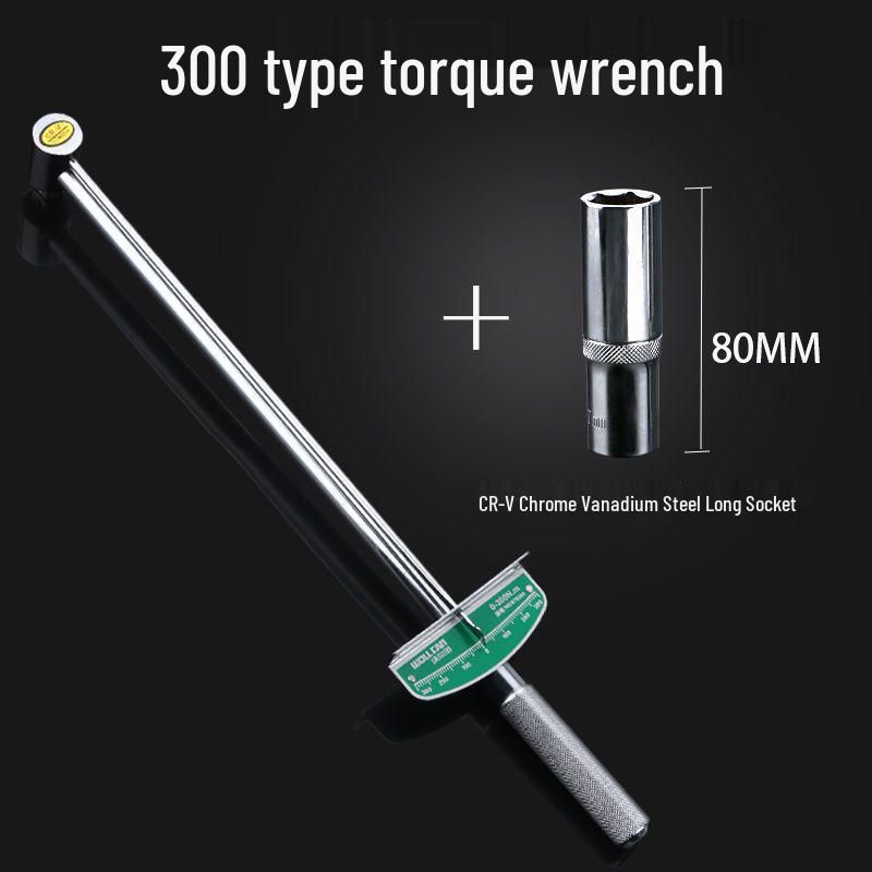 High-Precision Torque Wrench for Autos - Kilogram & Socket Spark Plug Tool