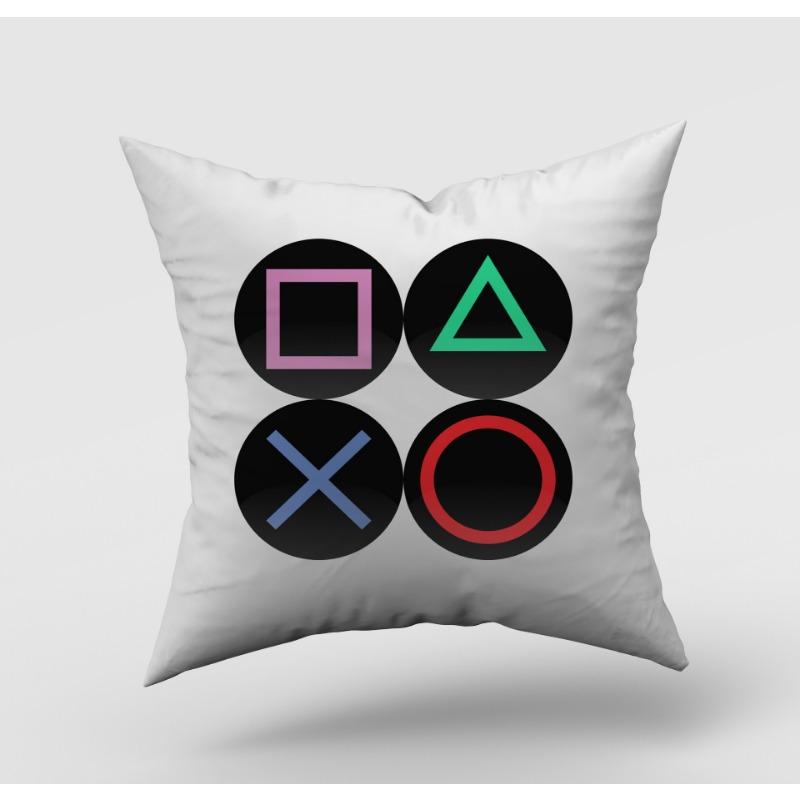 Game Controller Button Pillow Case Home Sofa Pillow Cushion Cover Premium Durable Quality Useful Practical Reliable