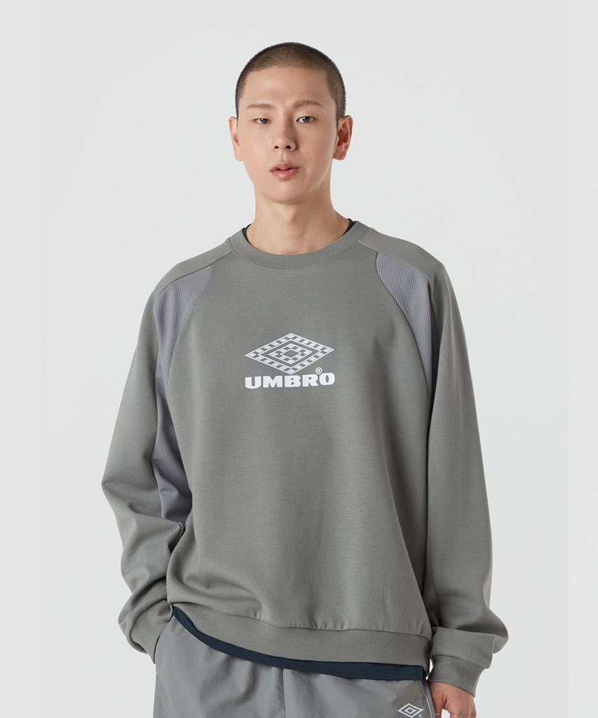 UMBRO Engineered Sweatshirt Khaki (Uq121Cfs22)