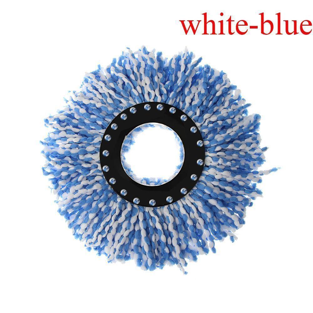 Home & Living 360° Rotating Replacement Mop Head Cleaning Pad Microfiber Brush Floor Cleaner