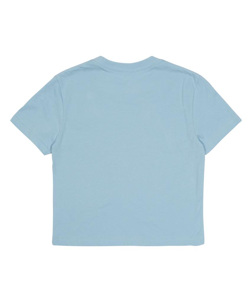 THE COLDEST MOMENT (W) Tcm Mini Logo Crop T (Sky Blue)