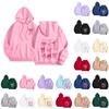 Women's Long Sleeve Letter Print Hoodie Sweatshirt Casual Pullover