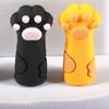 Protective Case Silicone Pencil Cap Cartoon Cat Paw Pencil Tip Protector for Wooden Pencils Extend Usage Time Reduce Waste Stress Relief Classroom