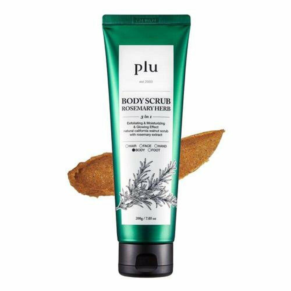 Plu Gommage corporel au romarin et aux herbes 200 g