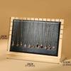 Exquisite Design Jewelry Display Frame Solid Wooden Jewelry Organizers  Counter Props