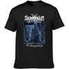Men's Sacramentum Far Away from The Sun Melodic Cotton Black Shirt Top Tee T-Shirts Black