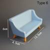 Accessories Scene Model TV Cabinet Dollhouse Miniature Furniture Mini Furnishing Sofa Bed Wardrobe