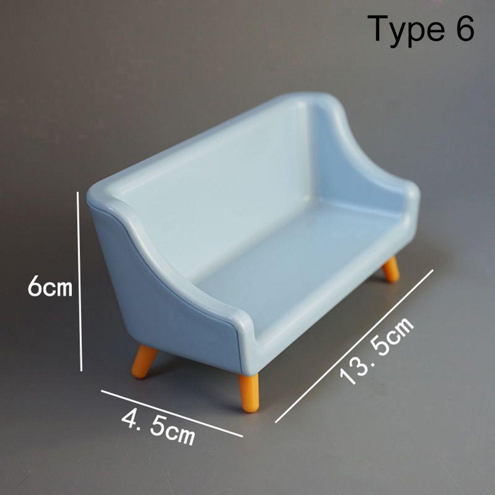 Landscape Scene Model Sofa Bed Wardrobe Dollhouse Miniature Furniture Mini Furnishing TV Cabinet