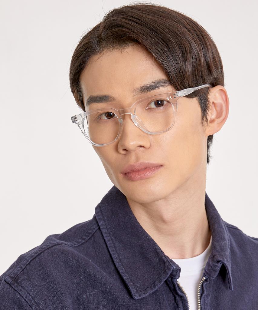 Eseubika Bob-C02 Blue Light Horn-Rimmed Glasses