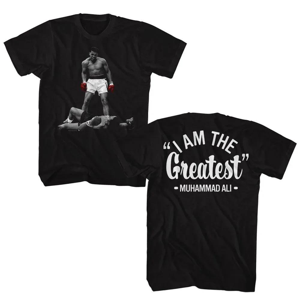 Muhammad Ali Muhammad Ali Vs Liston Greatest F B T-shirt High-end Luxury Is for Both Men and Women Top Streetwear Trendy Cotton