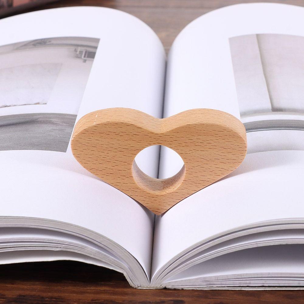 Wooden Bookmarks Page Turning Fixed Book Page Holder High Quality Thumb Bookmark Book Lovers