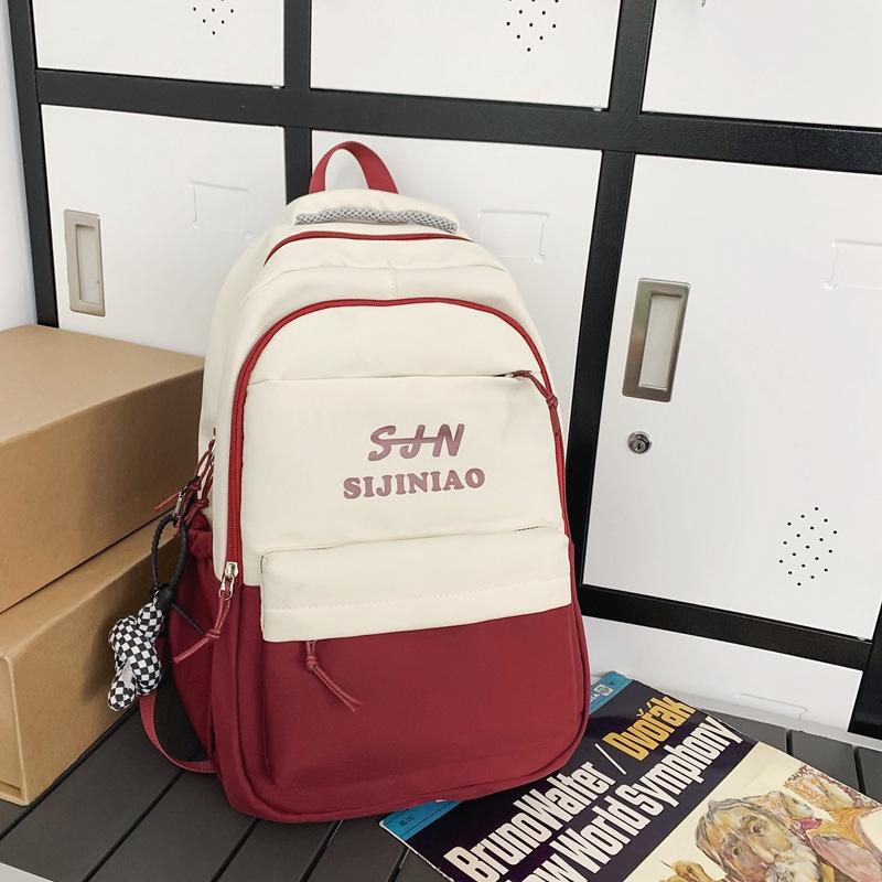 Schoolbag New Ins Casual Fashion Mori Large-capacity Backpack High Value Junior High School Students Primary School Bag
