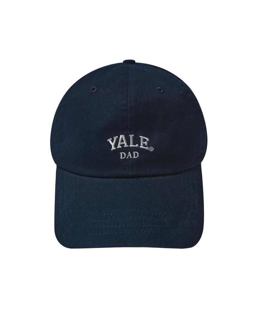 YALE Embroidered Dad Cap Navy