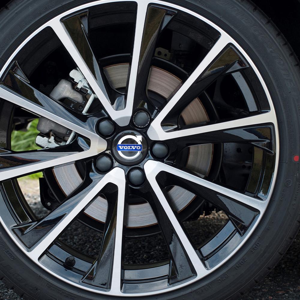 4 Stück 64mm Auto Radnabenkappen Emblem Aufkleber Radabdeckung Für Volvo R V50 S40 XC90 XC60 V40 V60 XC70 C30 S60 S80 V70 XC40 V90 AJ7