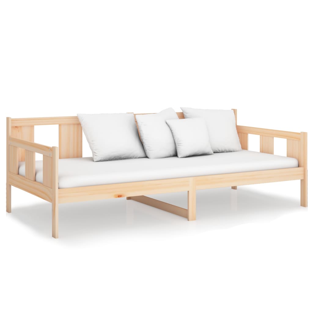 Daybed Solid Pine Wood 90 X 200 Cm