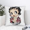 Cartoon Lady B-Bettyeds Boops Pillow Case Comfy Pillow Cover Fashion Pillowcases For Sofa Couch Bed Living Room