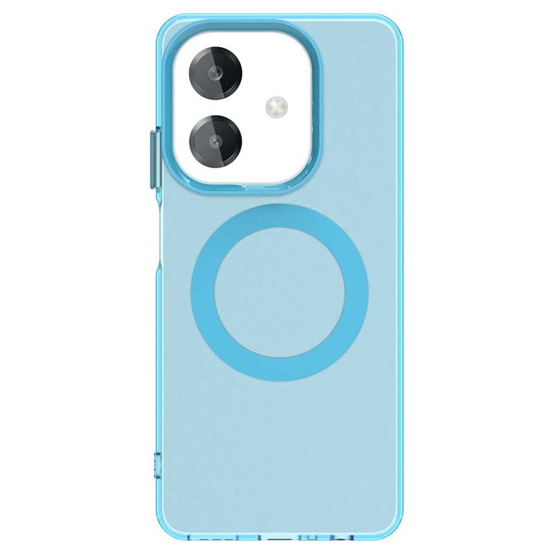 Per OPPO A3 Custodia Cover OPPO A3 Capas Antiurto Posteriore Armatura Trasparente Ricarica Wireless Anulare Magnetico Opaco Fundas OPPO A3
