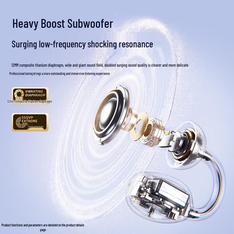 Newman S7 Ear-Clip AI Smart Wireless Sports Earphones