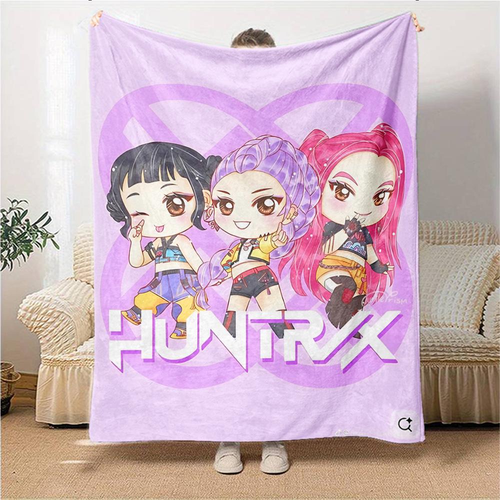 1Pc Fantasy Tiger Girl Blanket For Couch Bed Plush Cozy Fuzzy Blanket Super Soft Warm Blankets For Fall And Winter 0918191
