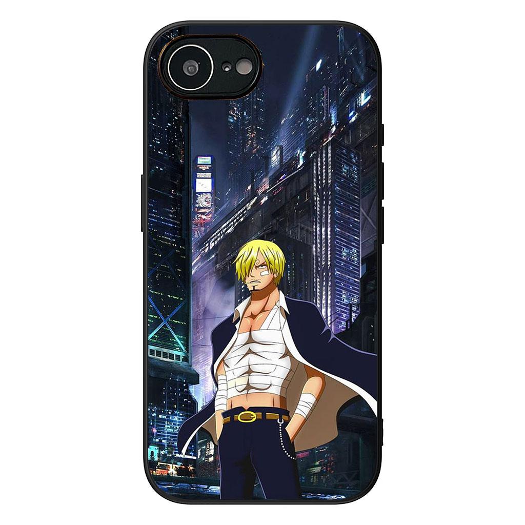 Cartoon Zoro One Sanji Pieces Luffy for Motorola Moto G54 G05 G24 G55 G75 G85 G15 G57 G86 Power Edge 50 30 Fusion neo Pro Case