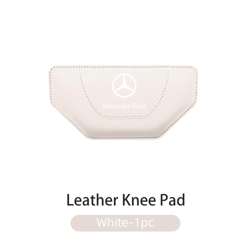 WUL5   Car Armrest Elbow Pad Leather Leg Knee Cushions Accessories For Mercedes Benz AMG A C E S G Class W201 W210 W108 W204 W205 W203