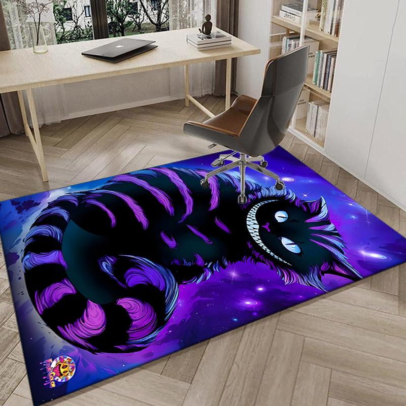 1PC WonderlCat Fantasy Rug Game Carpet, Floor Mat for Bedroom Living Room Entryway Rug, Home Decor Idea Gift for Christmas Birthday