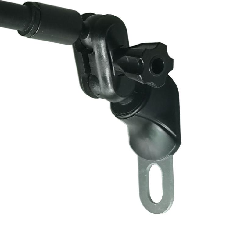 360 Rotatable Motorcycle Phone Holder with Strong 17mm Ball Joint for General Bike and Scooter Mounting
