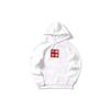 Li Ning Tröja med huva Långärmad Herrhoodies Vit AWDP759-1