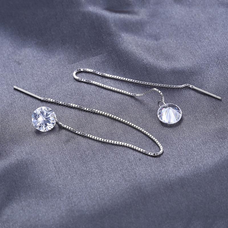 Jewelrypalace Cubic Zirconia Earrings 925 Sterling Silver
