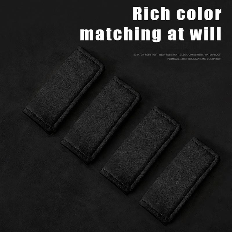 WVQ5 Car Roof Armrest Pull Protection Cover Gloves Door Handle Covers For Mercedes Benz AMG W203 W204 W205 W211 W212 W213 GLC GLA GLB
