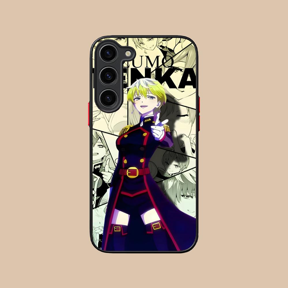 Mato seihei no slave Tenka Izumo Silicone Mobile Phone Case for Samsung Galaxy S26 S25 S24 S23 S22 S21 Plus FE Ultra Colorful