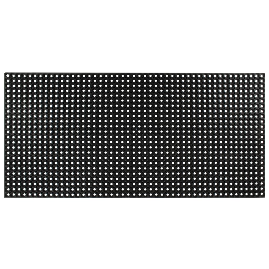 Vidaxl Rubber Mat, Wiper, 16 Mm, 100 X 150 Cm