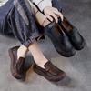 Casual Single Shoes, Retro Soft-soled Shoes, Women's Shoes, One-piece Flat-bottom Shoes