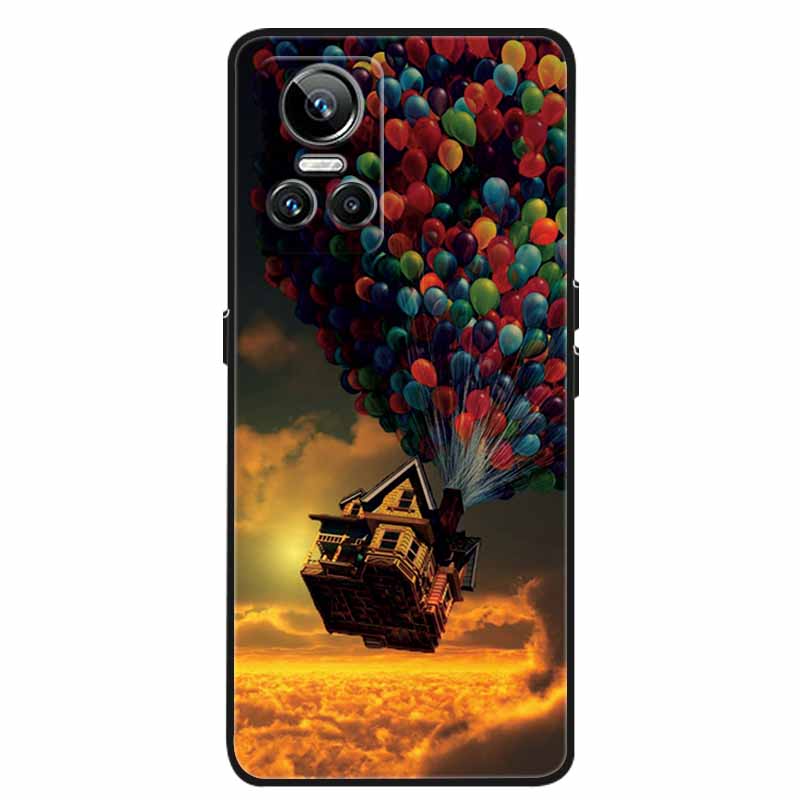 For Realme GT Neo3 5G Case Silicone Soft Wolf Lion Funda Coque for Realme GT Neo 3 Protective Bag GT Neo3 150W Phone Covers Capa