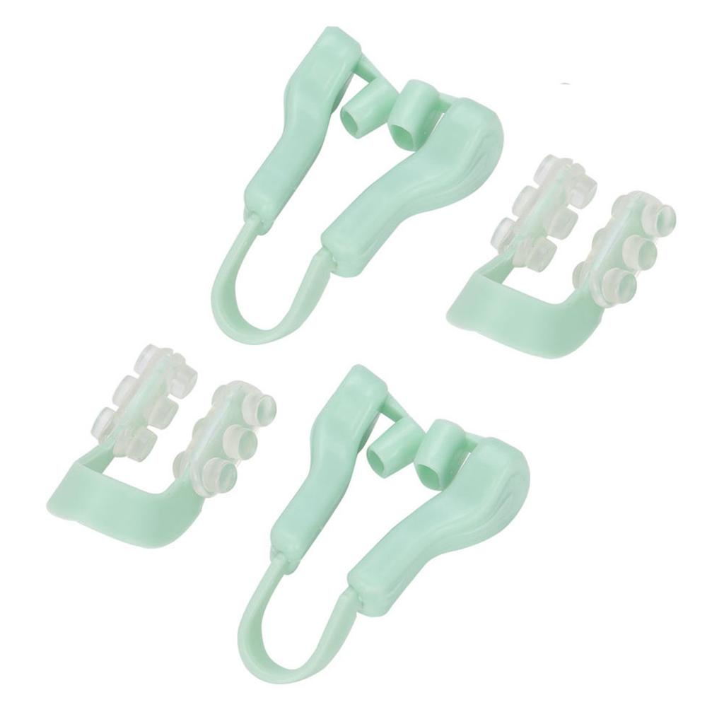 Silicone Nose Up Lifting Clip Portable Nose Bridge Straightening Shaper Clip Green