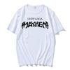 Lady Gaga MAYHEM Klassiek Logo T-shirt Hip Hop Gewassen Korte Mouw Street T-shirt Retro Katoen Heren Dames Top Streetwear Zomer T-shirt