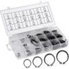 300 Stück Sortiertes Sprengring-Set, Bestzy Sprengringe Set Edelstahl E-Clip Außenhaltescheibe Schnappring-Set Für Sprengring, 2 mm Bis 32 mm
