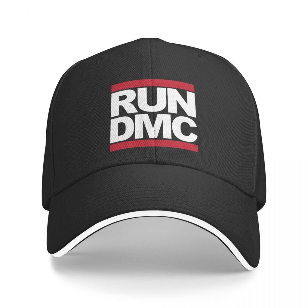 Run DMC Logo Kappe Unisex Hip-Hop Hut Sonnenhüte Rennkappe Verstellbare Snapback Caps Baseballkappen Sommer