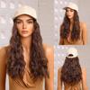 Pălărie peruci Căciulă cu păr drept Natural Culoare neagră Connect Iarnă tricotată Beanie Păr sintetic Femei Zilnic Petrecere Temperatură ridicată