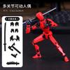 Multi-Jointed Movable Shapeshift Robot Action Figure 3D Printed with Full Articulation for Stop Motion Animation 5 Action Figure