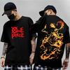 2026 New One Piece Japanese Anime Printed Short Sleeve T-shirt Men's and Women's T-shirt Men's Tops Sports T-shirt Y2K Tee