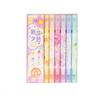 6pc/set Double Head Pastel Color Fragrance Highlighter Kawaii Stationery Color Marker School Supplies Marker Japanese Station Practical Use