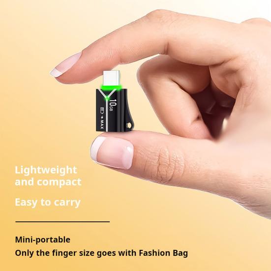 Type-C To USB3.0 Adapter with Keychain OTG 10Gbps Data Transfer Portable USB-C Male To USB3.0 Female Converter Connector for iPhone15 for Huawei