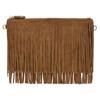 Mightypurse - Fringed Pouch AND Phone Charger Brown