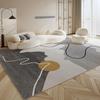 Moderner Geometrischer Wohnzimmerteppich Große Fläche Sofa Couchtisch Teppich Ankleidezimmer Lounge Teppich Heimdekoration