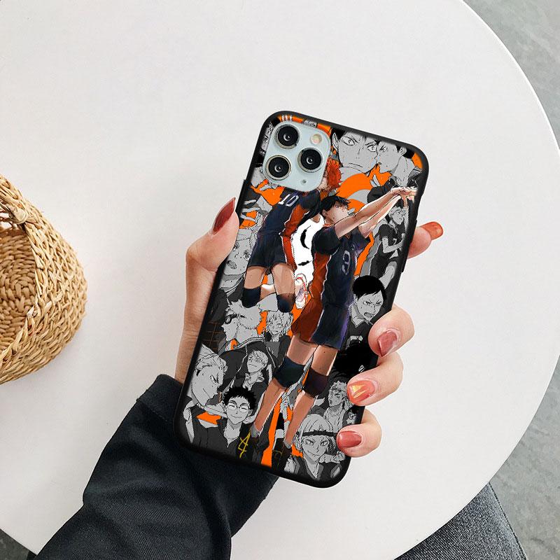 Anime Haikyuu Volleyball Hülle Für Xiaomi Redmi Note 9 10 s 8T 8 7 Pro 6 5 9C Mi Poco X3 NFC F3 9 SE A3 9T 10T 11 Lite TPU Hülle