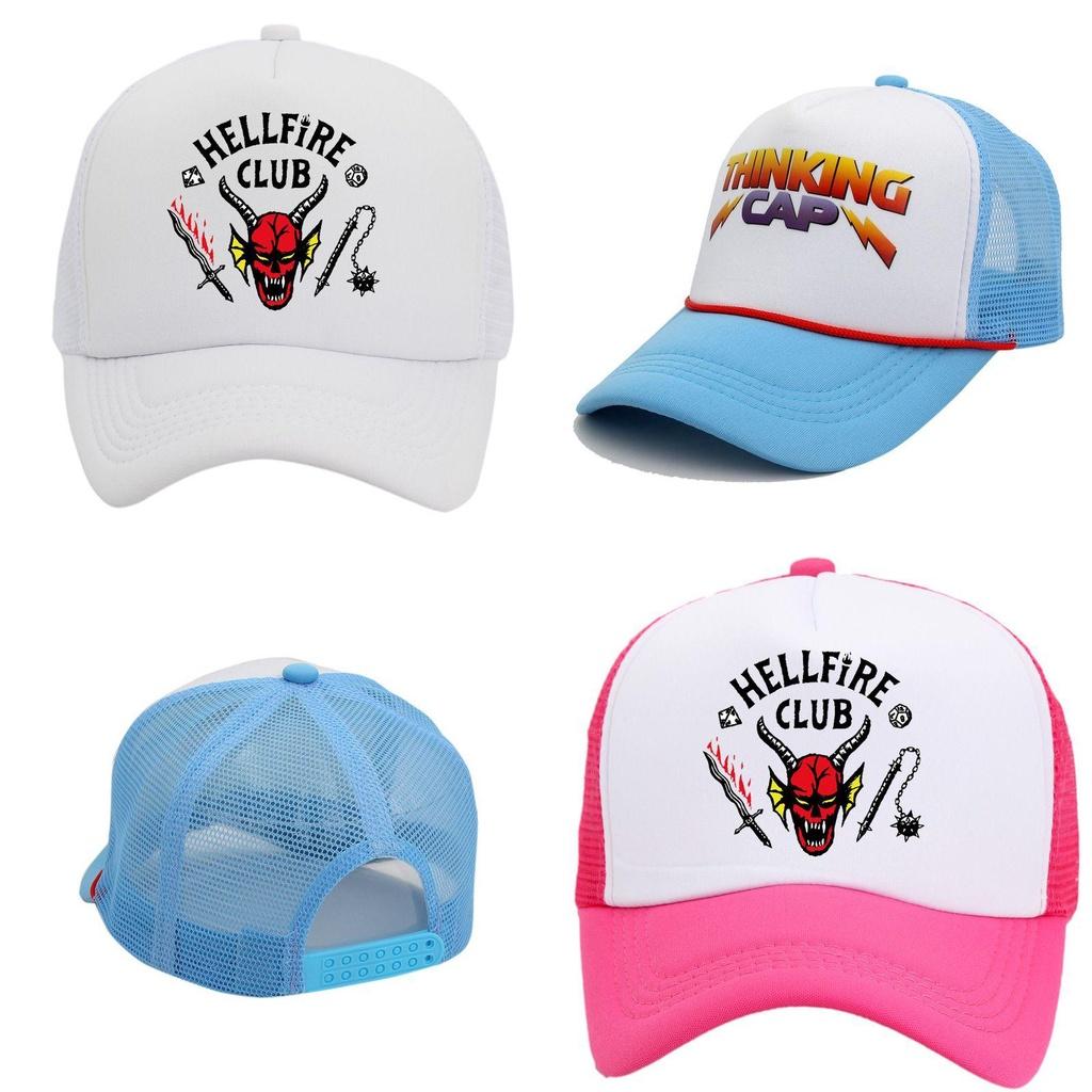Stranger Things Denkmütze Retro Trucker Cap Mit Einzigartigem Design Limitierte Auflage Verstellbar Für Männer Frauen Und Kinder