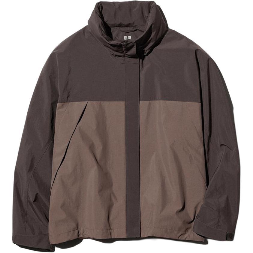 Uniqlo Comfortable Color Block Spliced Jacket Women Jackets 487832-18