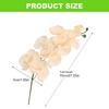 3D Artificial Flower Branch Silk Butterfly Orchids for Home Vases Decoration Wedding Event Backdrops Elegant