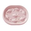 Slow Feeder Pet Bowl Fish-Shaped Stable Base Easy To Clean Bump-resistant Food-grade Pet Feeding Dish